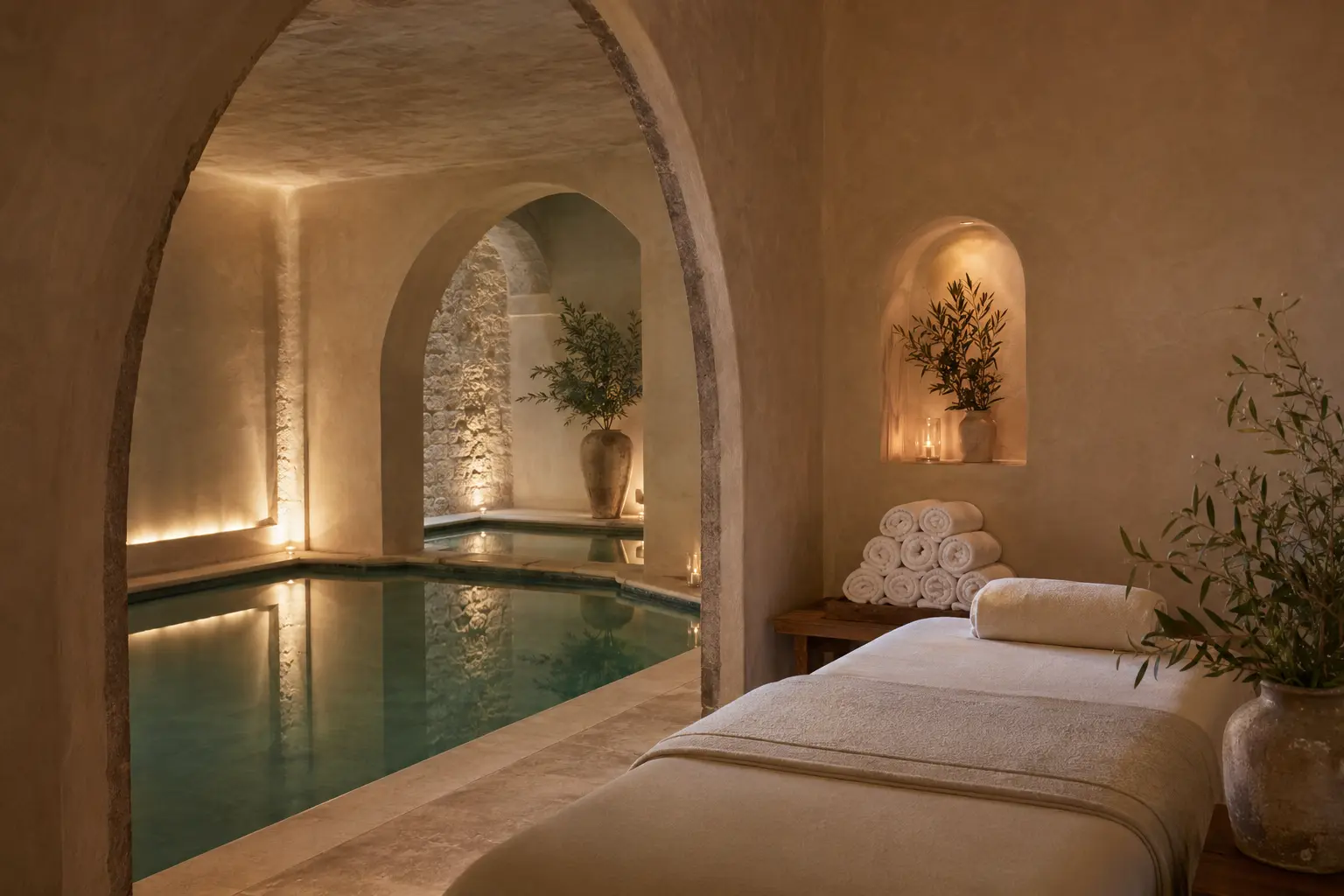 Taş kemerli Liva Spa